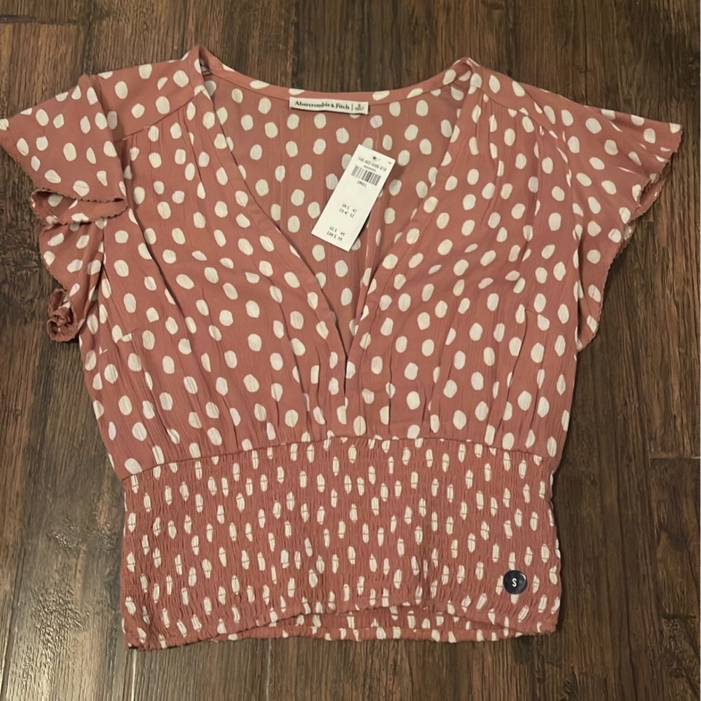 Abercrombie Polka Dot Top